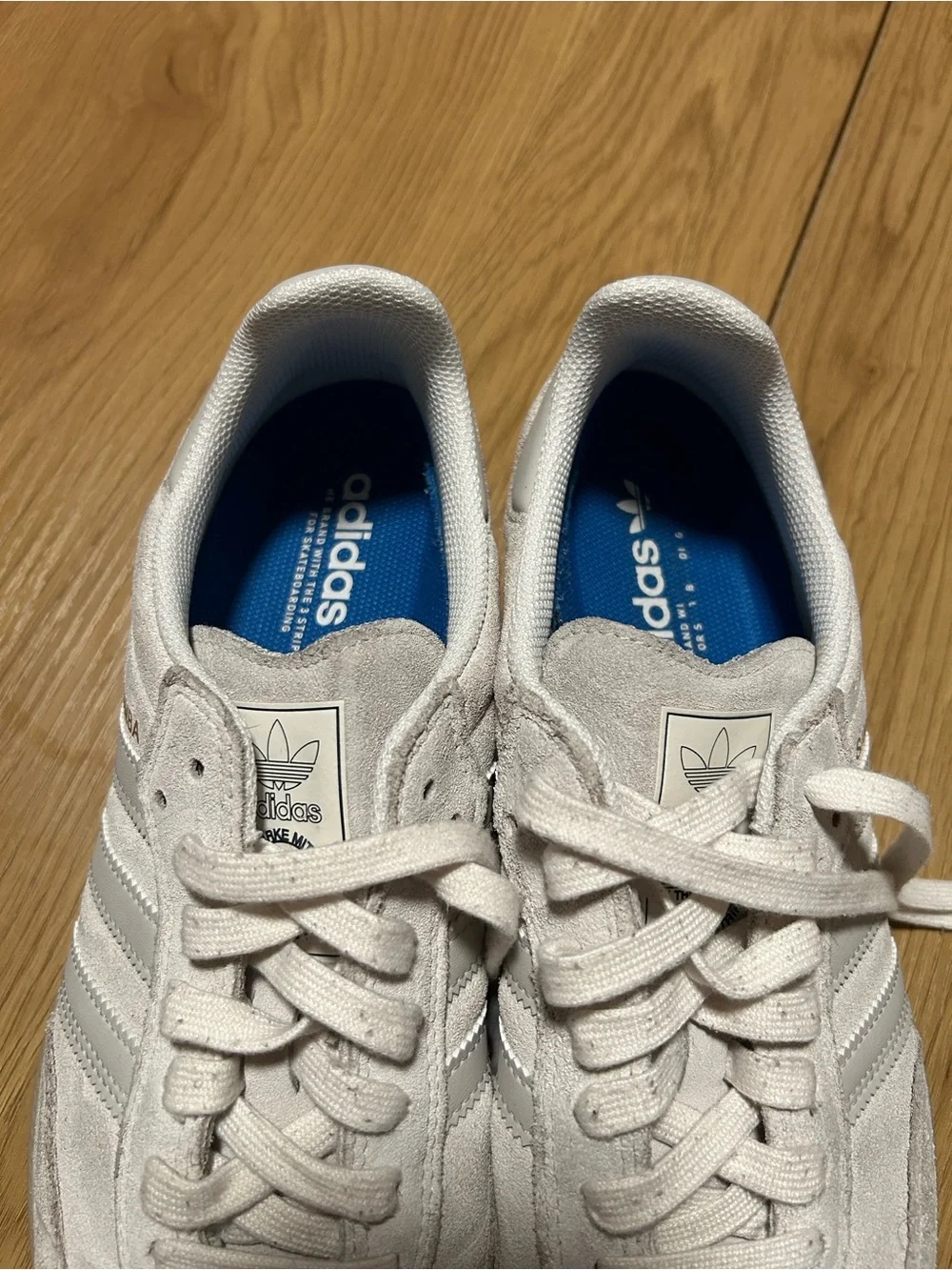 Adidas Samba Men’s White Suede Samba Sneakers